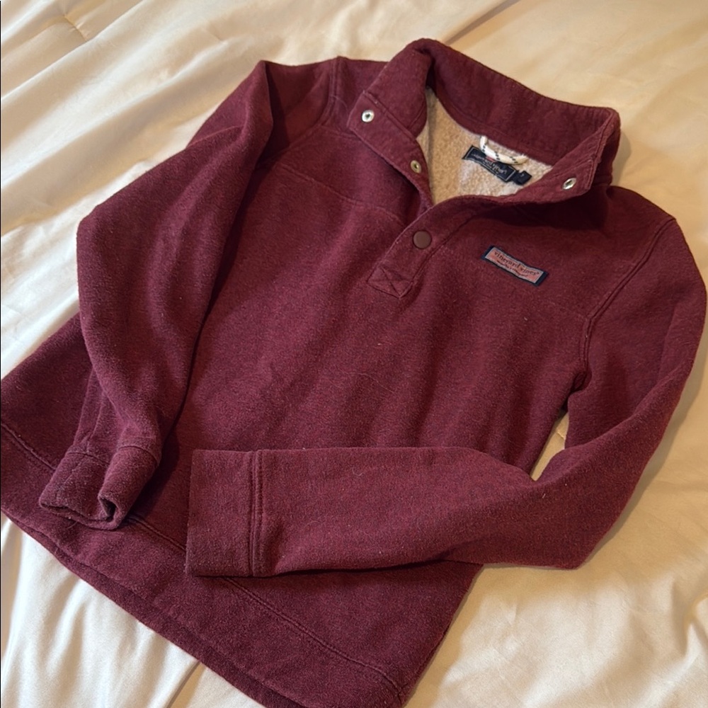 Vineyard Vines Kids Burgundy Jacket